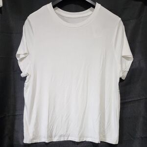 a new day White Short Sleeve Tee